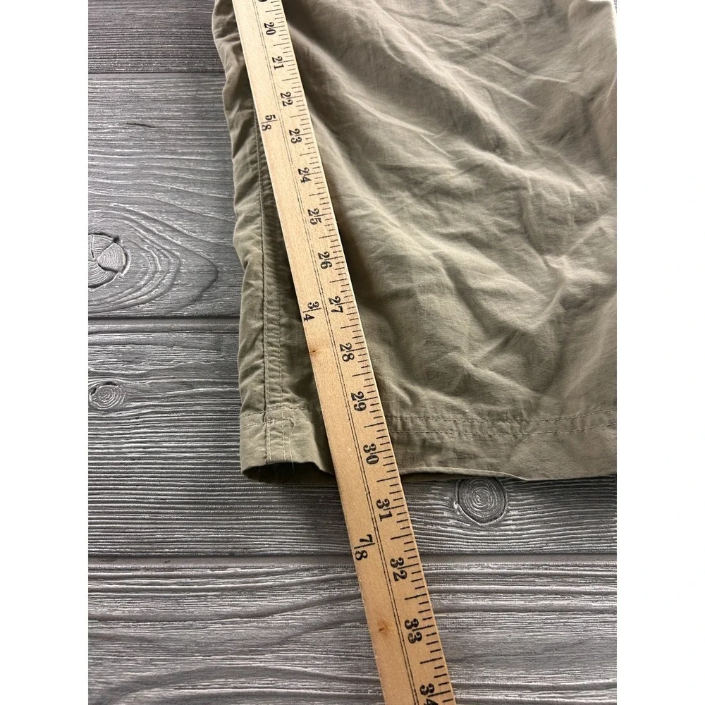 The North Face Mens Outdoor Hiking Convertible Cargo Pants Shorts Tan Medium